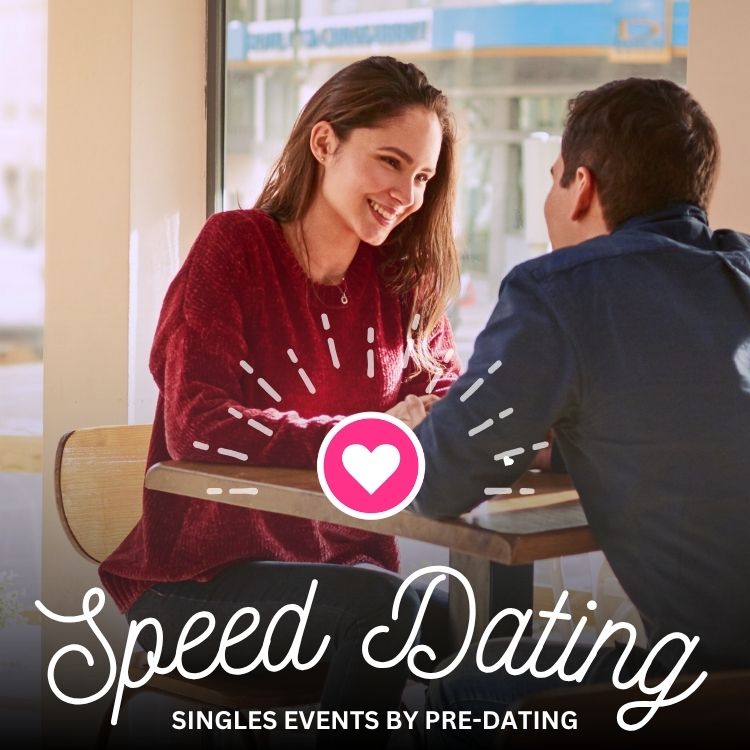 Madison attendees of Speed Dating in Wisconsin enjoying the event!