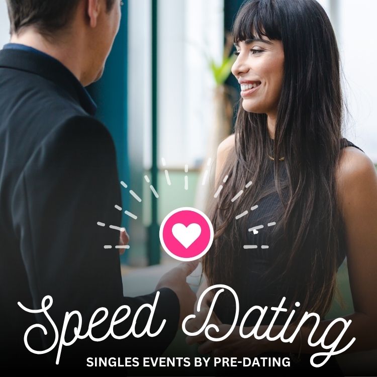 Madison attendees of Speed Dating in Wisconsin enjoying the event!